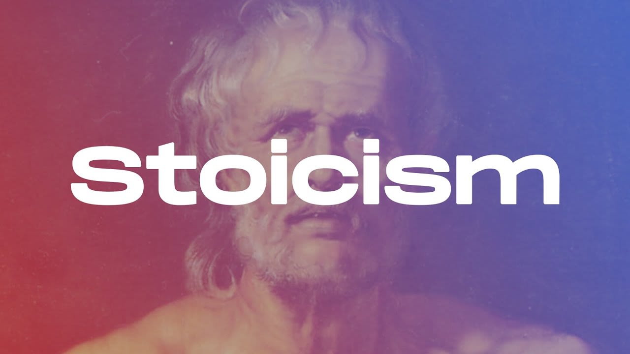 Stoicism is a tremendous philosophy for growth in life. This video explains it briefly.
