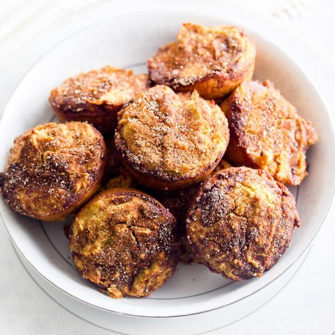 Easy Sweet Potato Muffins (Cinnamon Sugar)