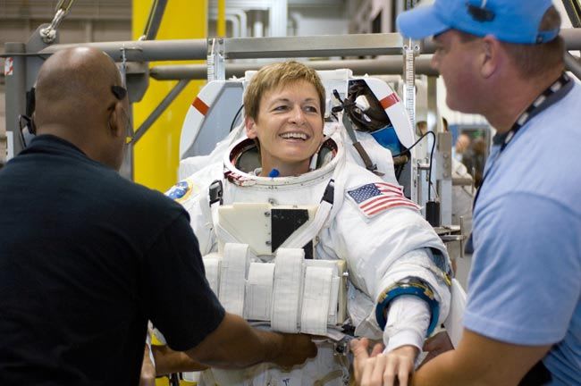 Peggy Whitson is back! The record-breaking astronaut reveals why she chose to command a private space mission after leaving NASA.