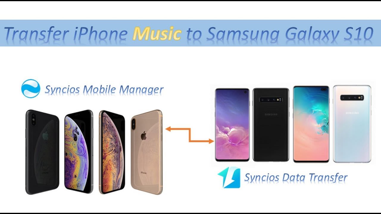 3 Ways to Transfer iPhone Music to Samsung Galaxy S10