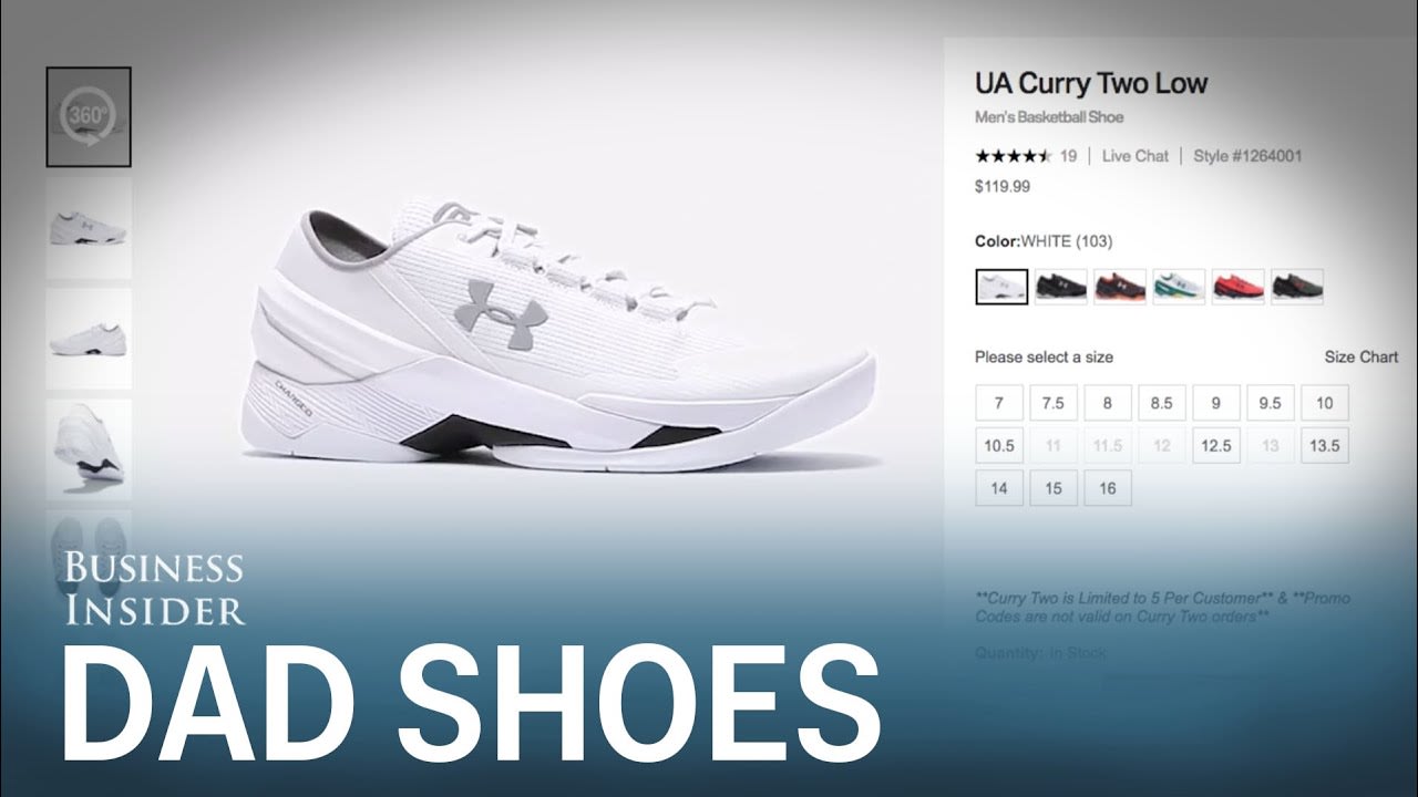 The story behind Steph Curry's all-white 'dad shoes' that blew up the internet