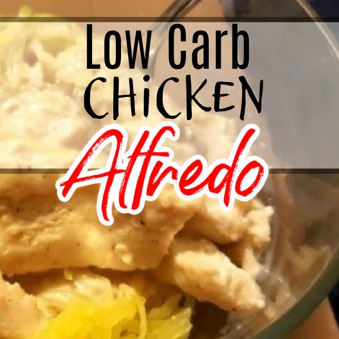 Low Carb Chicken Alfredo