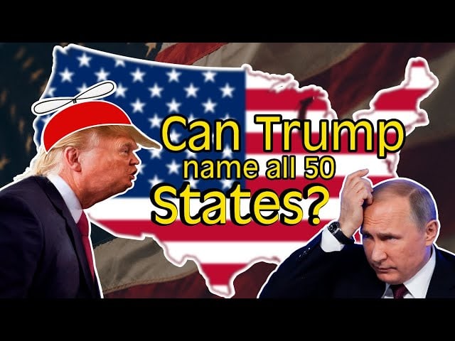 CAN TRUMP NAME ALL 50 STATES? THIS BLACK MILITARY VET CAN DO IT IN 20 SECONDS!