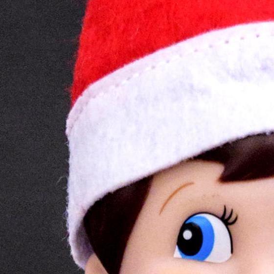 Thank you, Elf on the Shelf, for making my kids behave