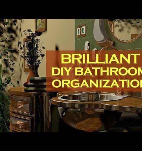 SMART Bathroom Organization and Storage Tips - DIY Home Decoration iDEAS