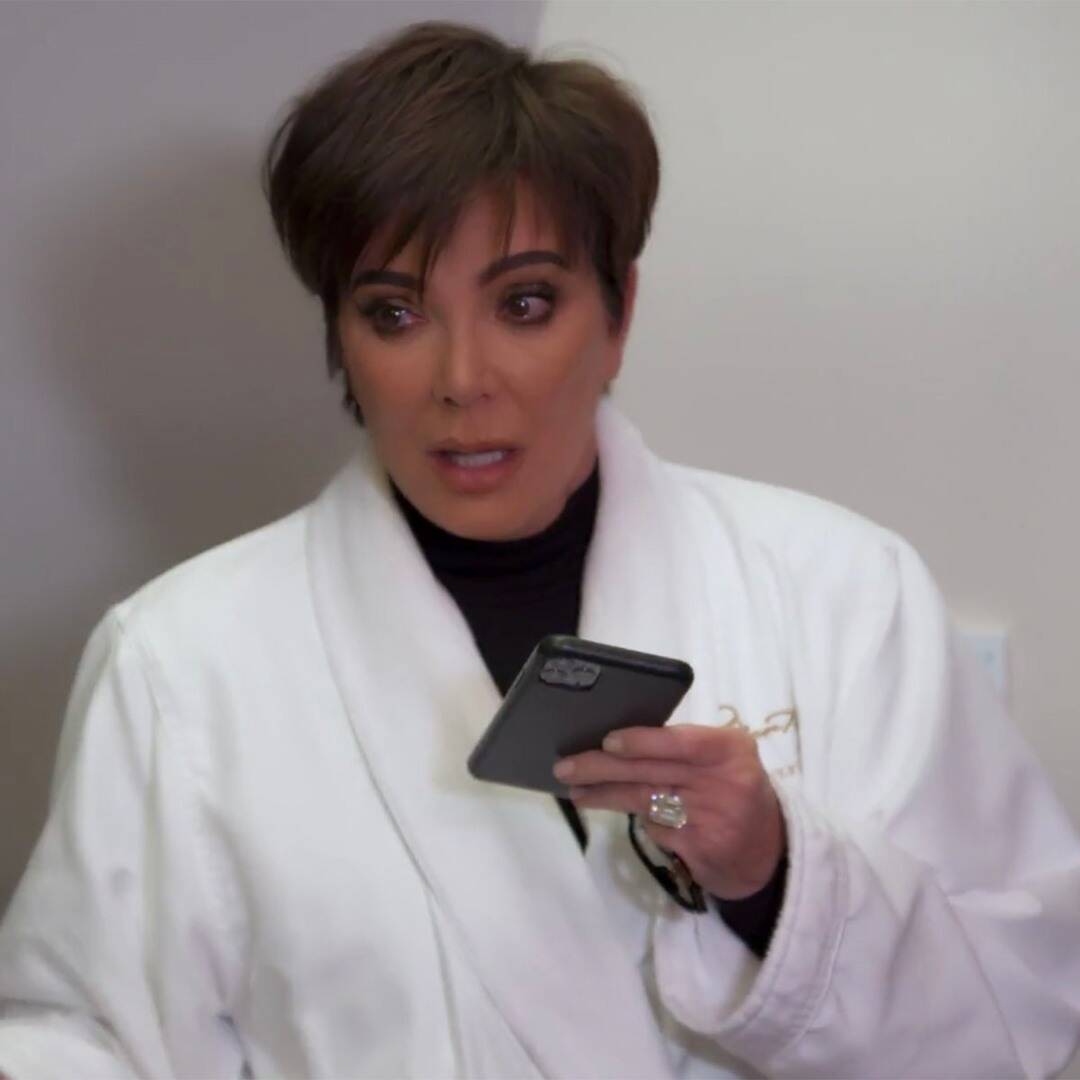 Kris Jenner Breaks Down Watching Kourtney & Kim Kardashian's Physical Fight For First Time