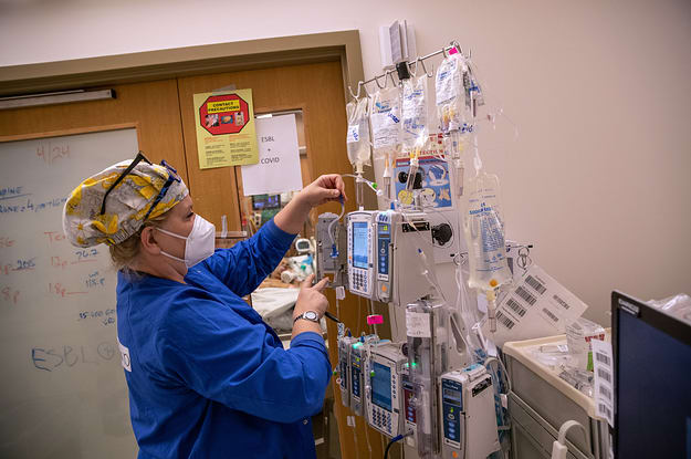 Thousands Of Nurses Say They Still Have To Reuse Masks While Treating Coronavirus Patients