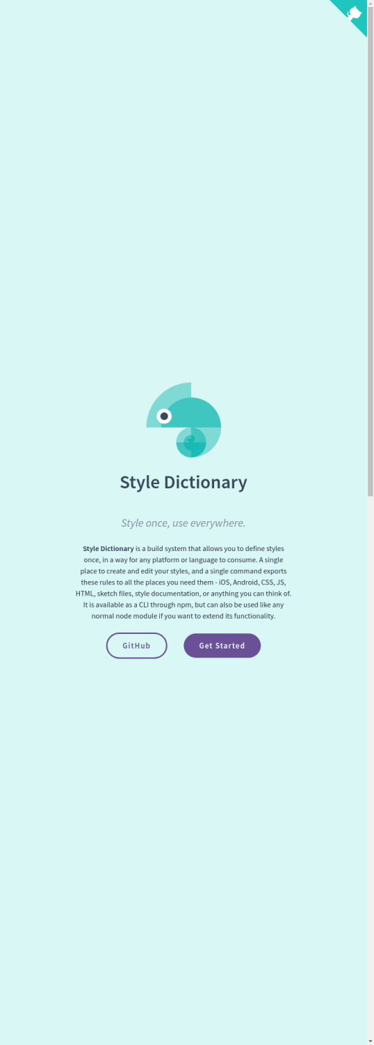 Style Dictionary - Style once, use everywhere. A build system for creating cross-platform styles.