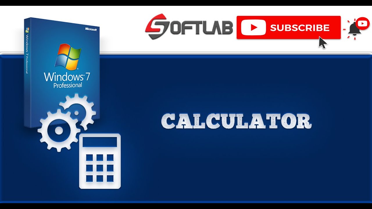 How To Open different types of Calculator On Windows 7