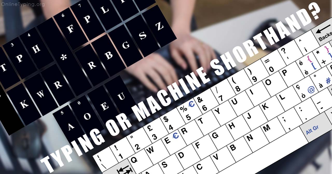Can anyone type faster than machine shorthand?
