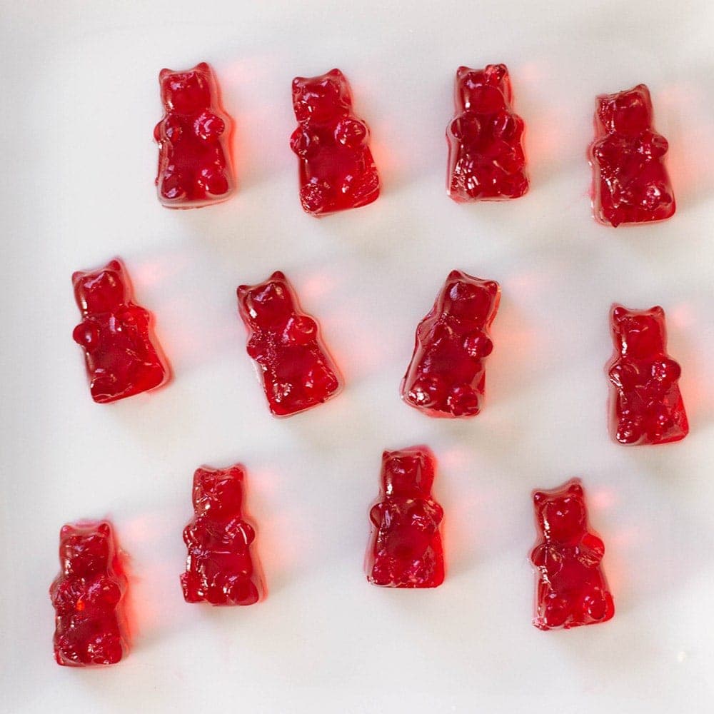 Cranberry Juice Gummy Bears