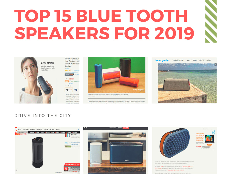 Top 15 BlueTooth Speakers for 2019