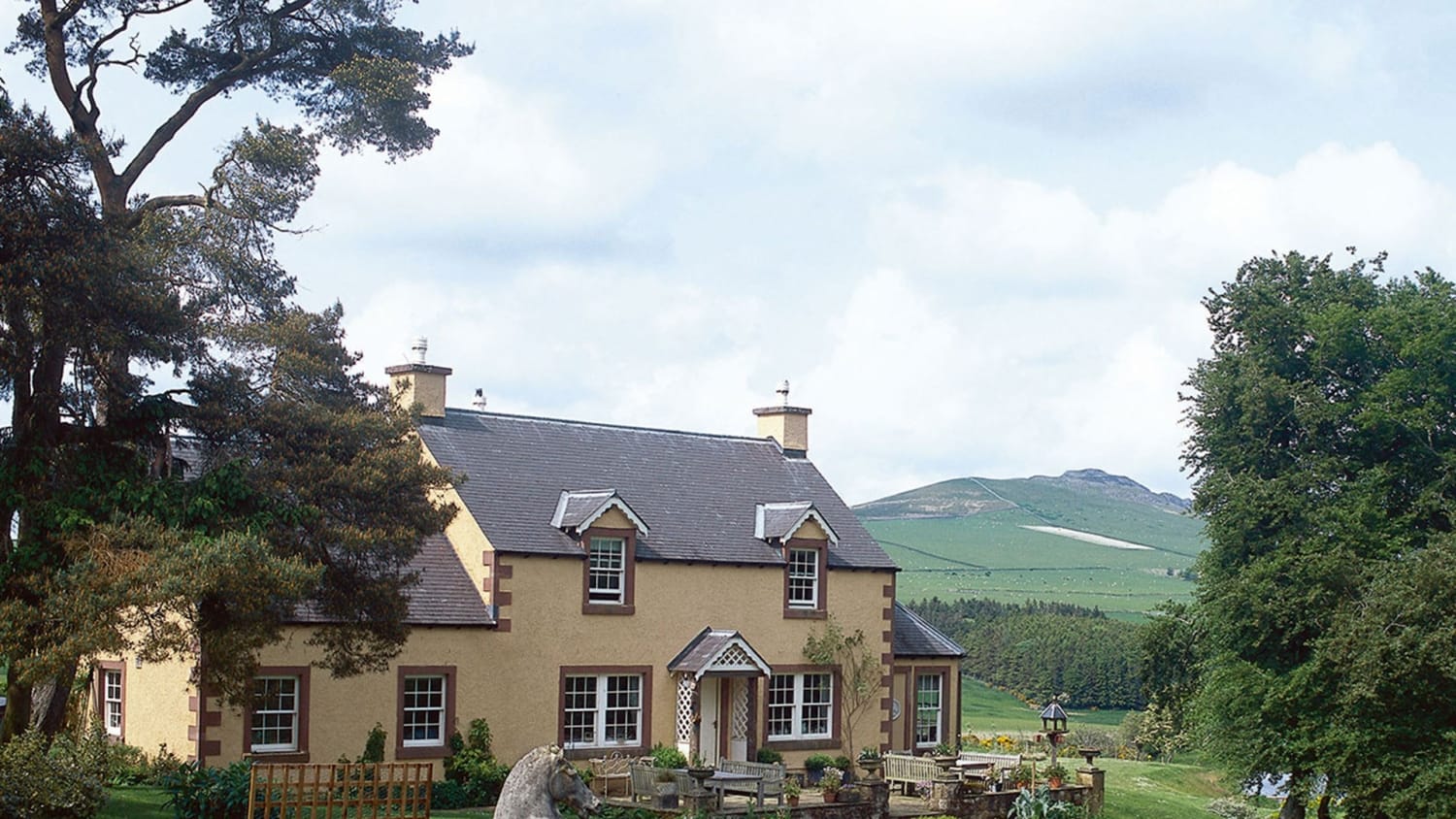 An artist's house in the Scottish borders