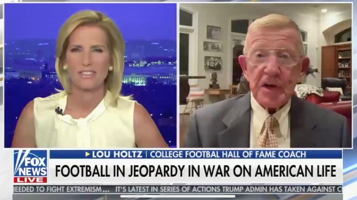 Lou Holtz Stupidly Compares College Football Games to D-Day at Normandy