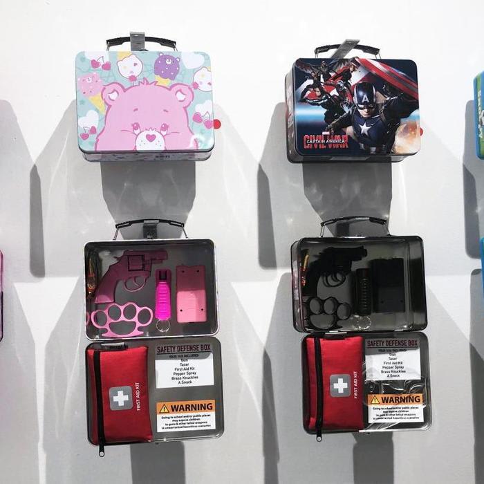 An art show parodying America in the age of school shootings is not far off from reality