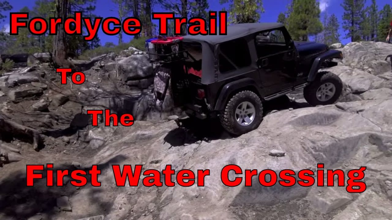 Fordyce Creek Trail - To the First Water Crossing