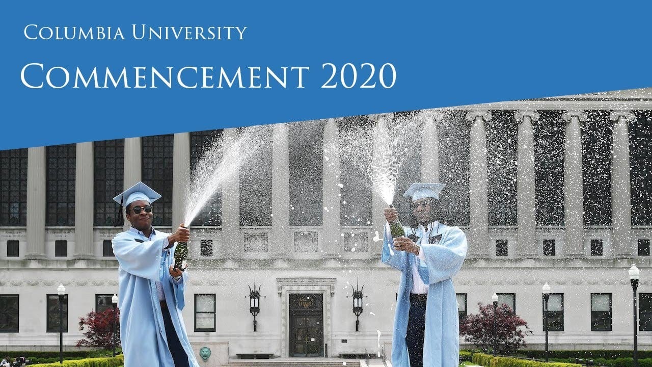 Columbia University Commencement 2020