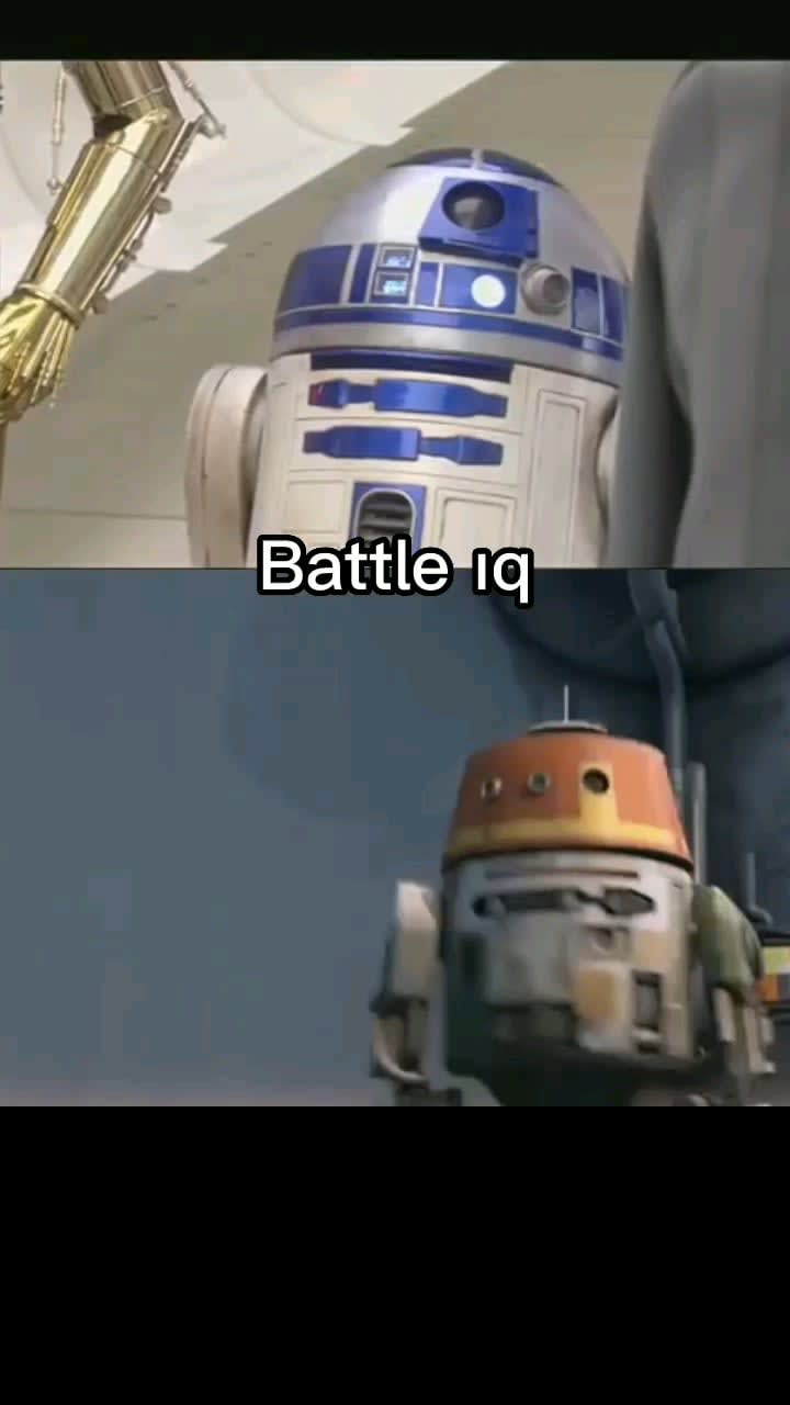 I just made R2-D2 vs Chopper