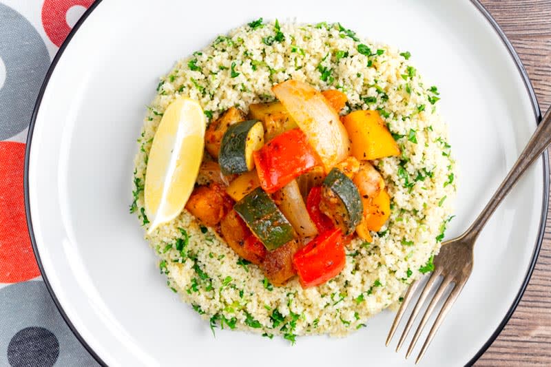 Moroccan Vegetable Tagine with Harissa