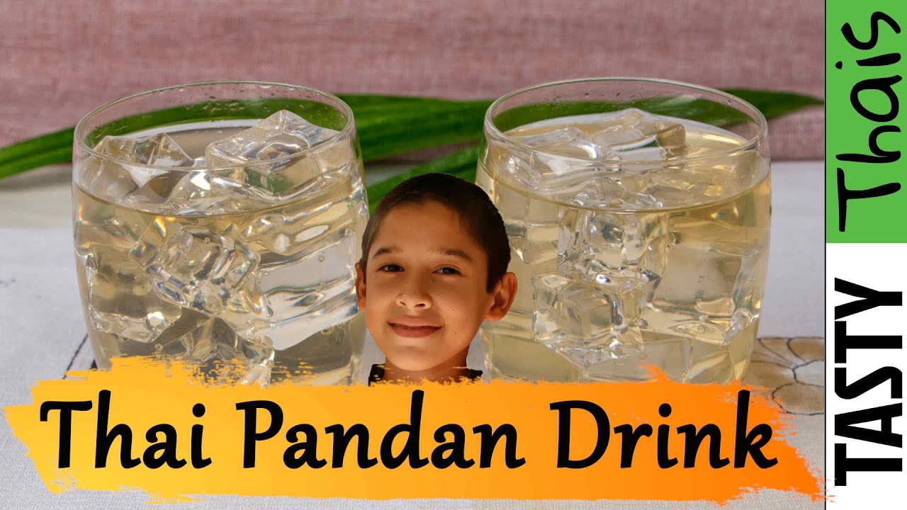 Pandan Drink - Refreshing Thai Cooler - 3 Ingredients - 5 Minutes