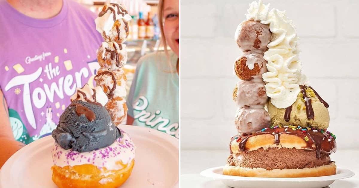 There's a Tower of Doughnuts Dessert at Disney, and Is There a Safe Way to Unhinge Our Jaws?