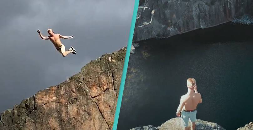 A Swedish Daredevil Took Us Death Diving, And It Hurt