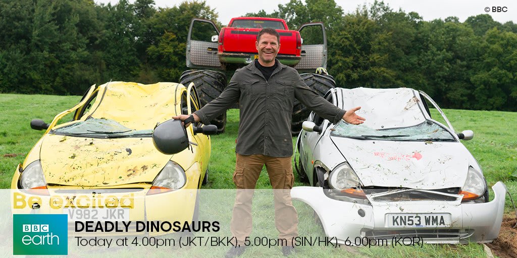 @SteveBackshall is on a mission to crown the king of the killers! In this episode, his search sees him chomp through a car like a T-Rex, wield an axe like an allosaurus, and showcase the incredible size and power of the spinosaurus.