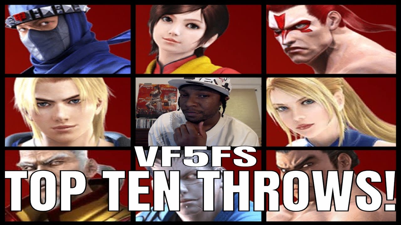 Virtua Fighter 5: Final Showdown- TOP TEN THROWS! (Gameplay)