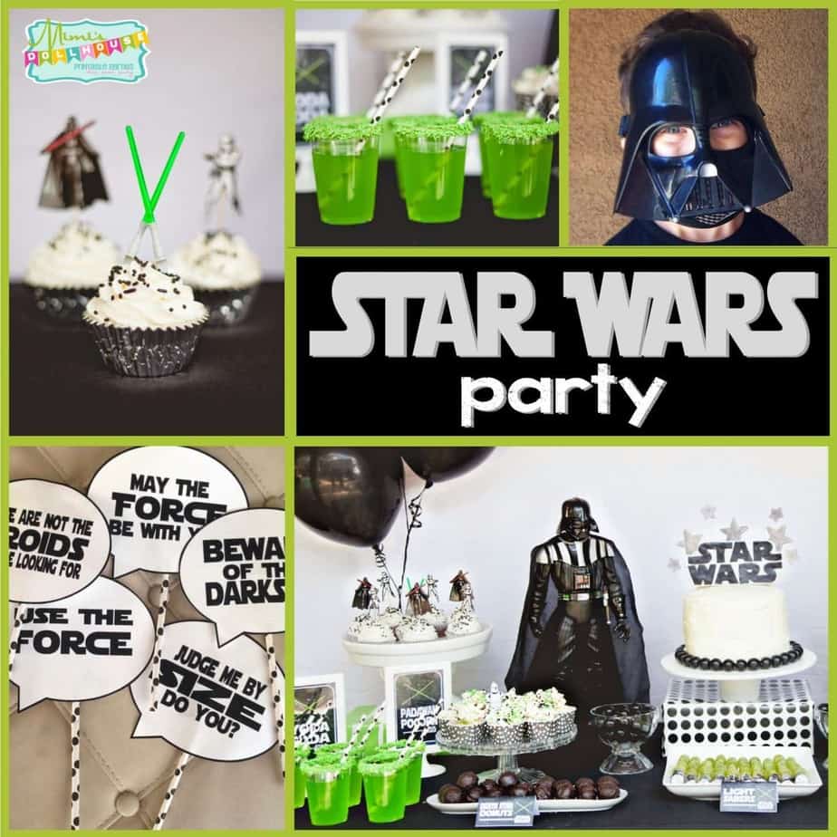 Star Wars Party: Jedi Jaxon's Star Wars 4th Birthday Party