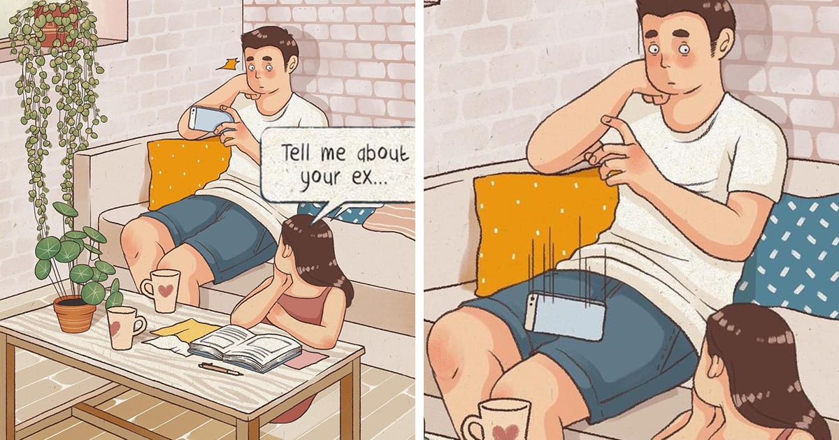 30 Sweet Comics By Luong Thuy Show What Being In A Relationship Is Like (New Pics)