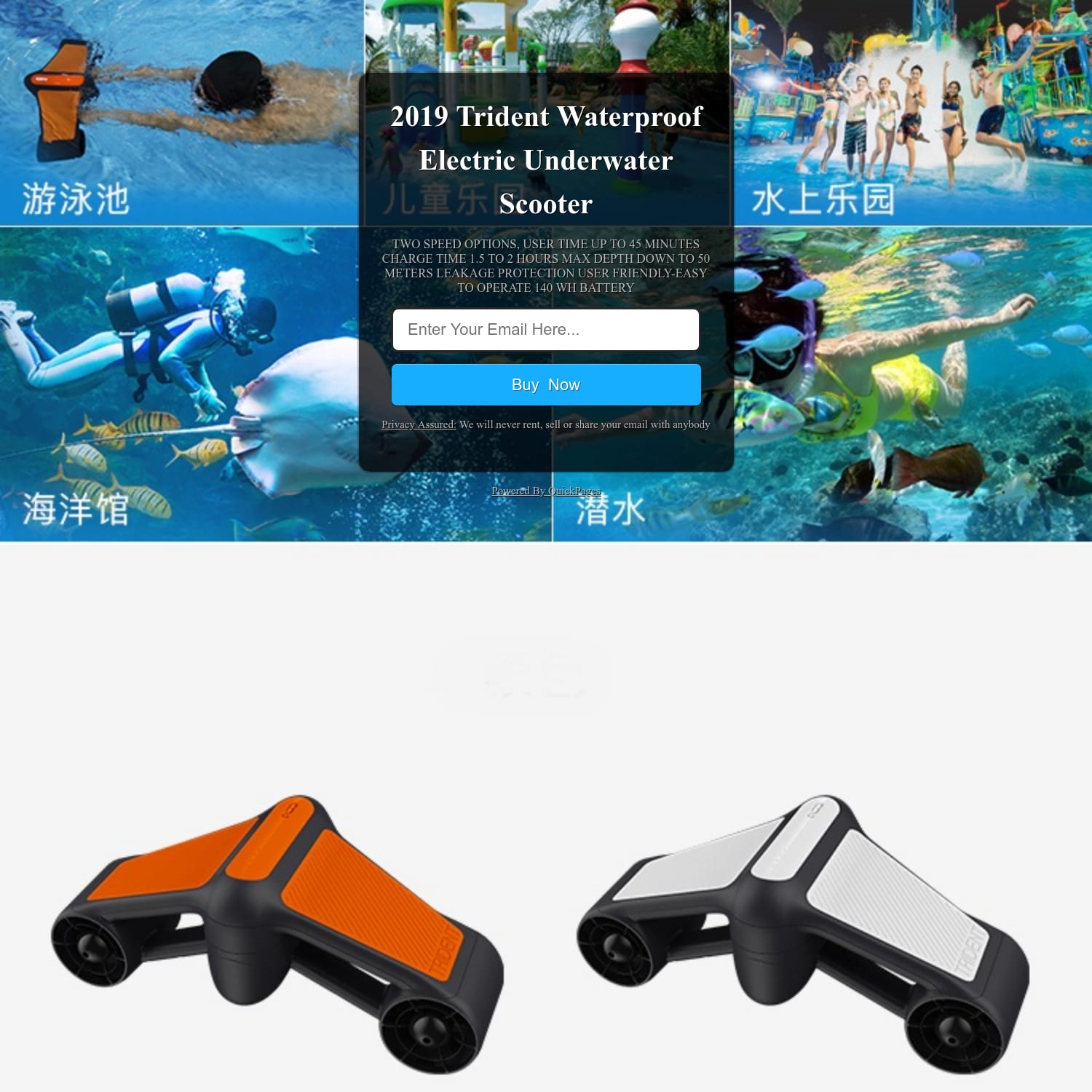 Underwater Electric Scooter