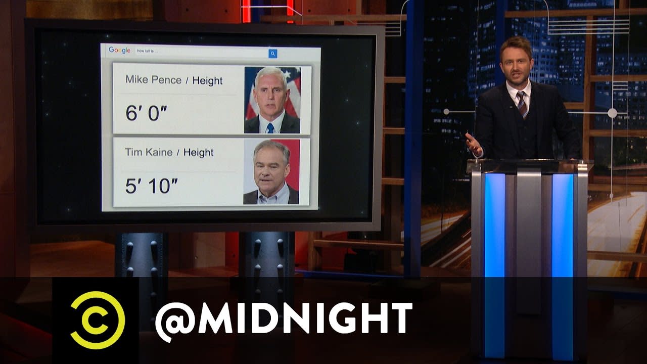 Donald Trump and Mike Pence's Heightgate Scandal - @midnight with Chris Hardwick