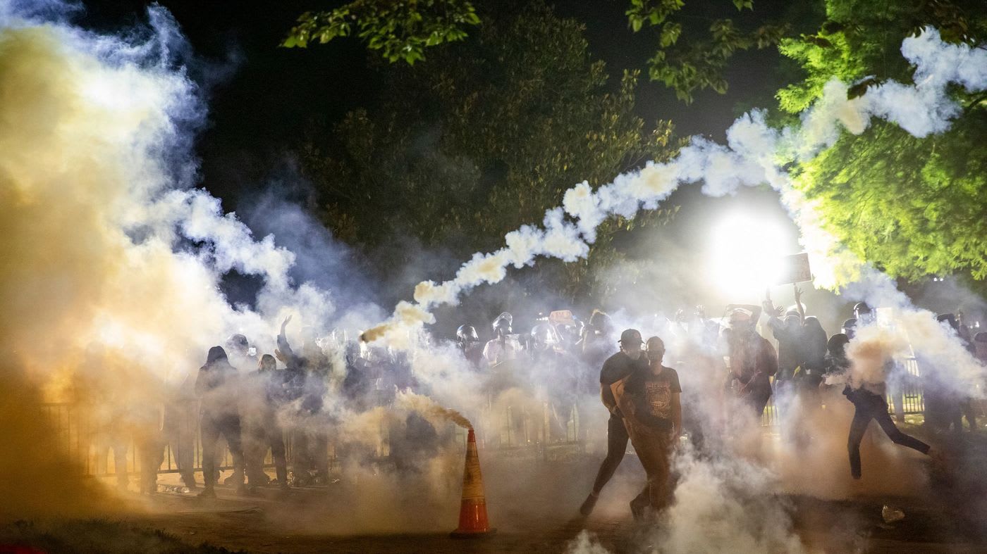 Tear-Gassing Protesters During An Infectious Outbreak Called 'A Recipe For Disaster'