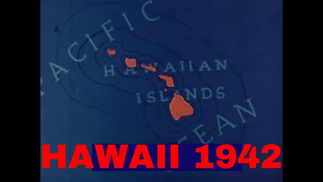 HONOLULU & HAWAII 1942 BELL& HOWELL WWII ERA TRAVELOGUE MOVIE 60244