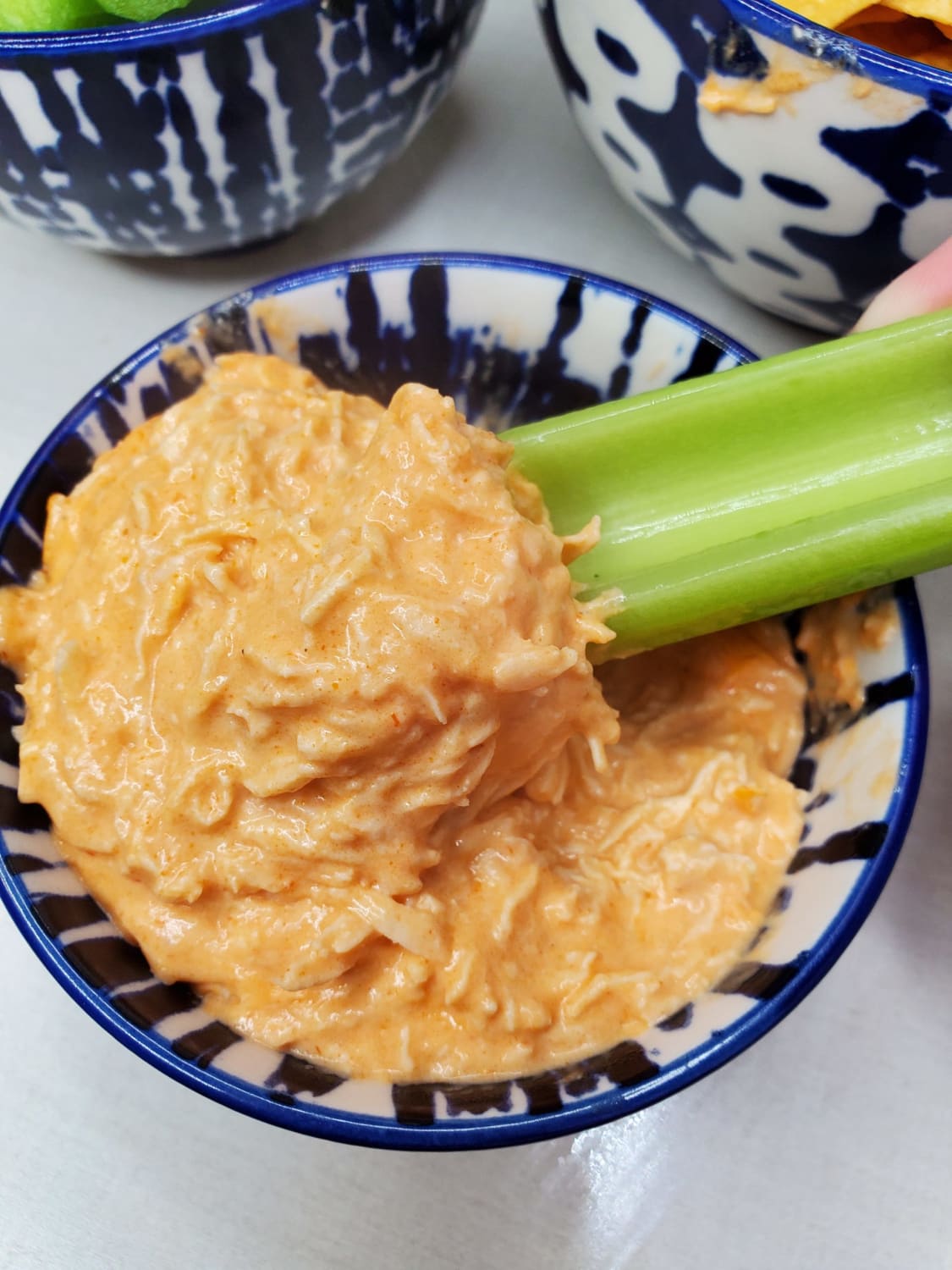 Light Buffalo Chicken Dip [ Suitable for WW]
