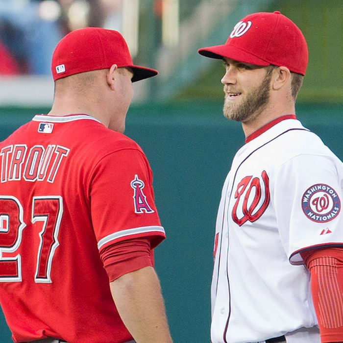 Bryce Harper disregards tampering, sends loud message to Mike Trout