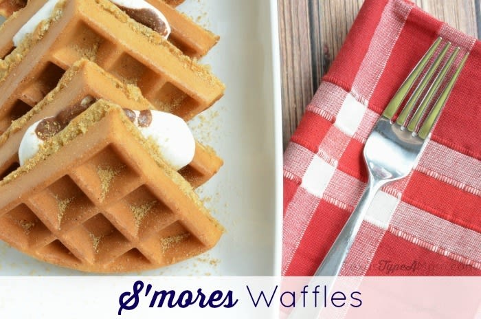 S'mores Waffles Recipe