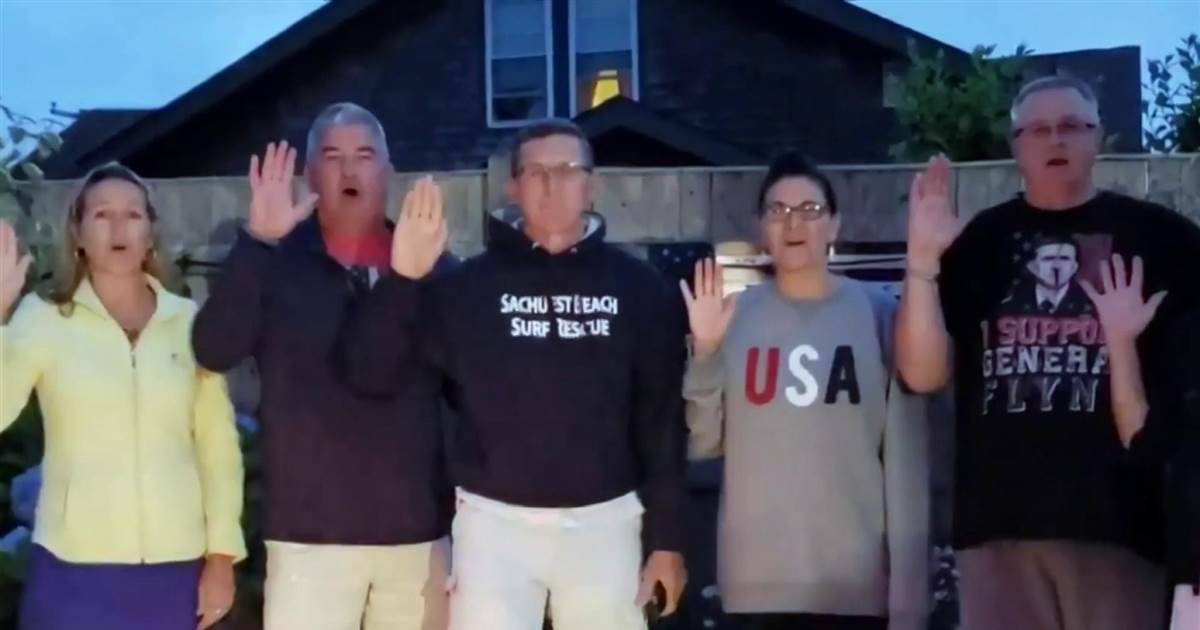 Fmr. NSA Michael Flynn apparently takes 'QAnon' oath on Independence Day