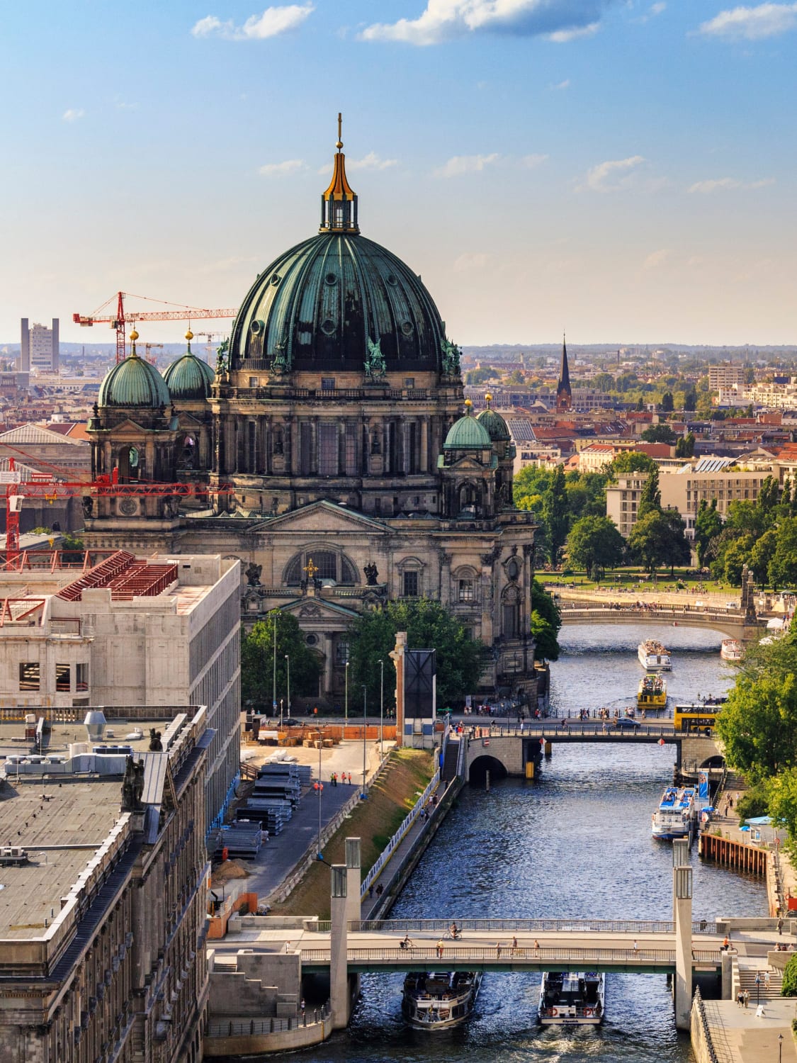 Berlin, modern with historical.