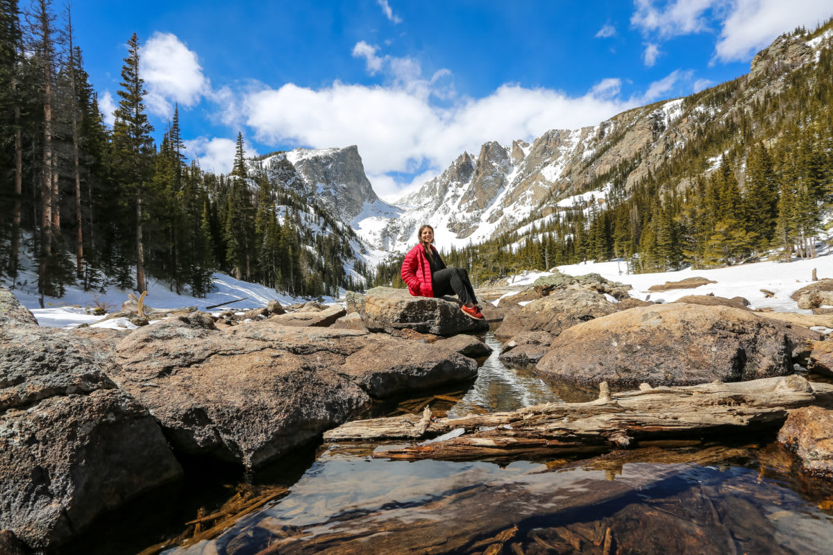 Hiking in Rocky Mountain National Park during the Spring - Travel To Blank Walking Guide