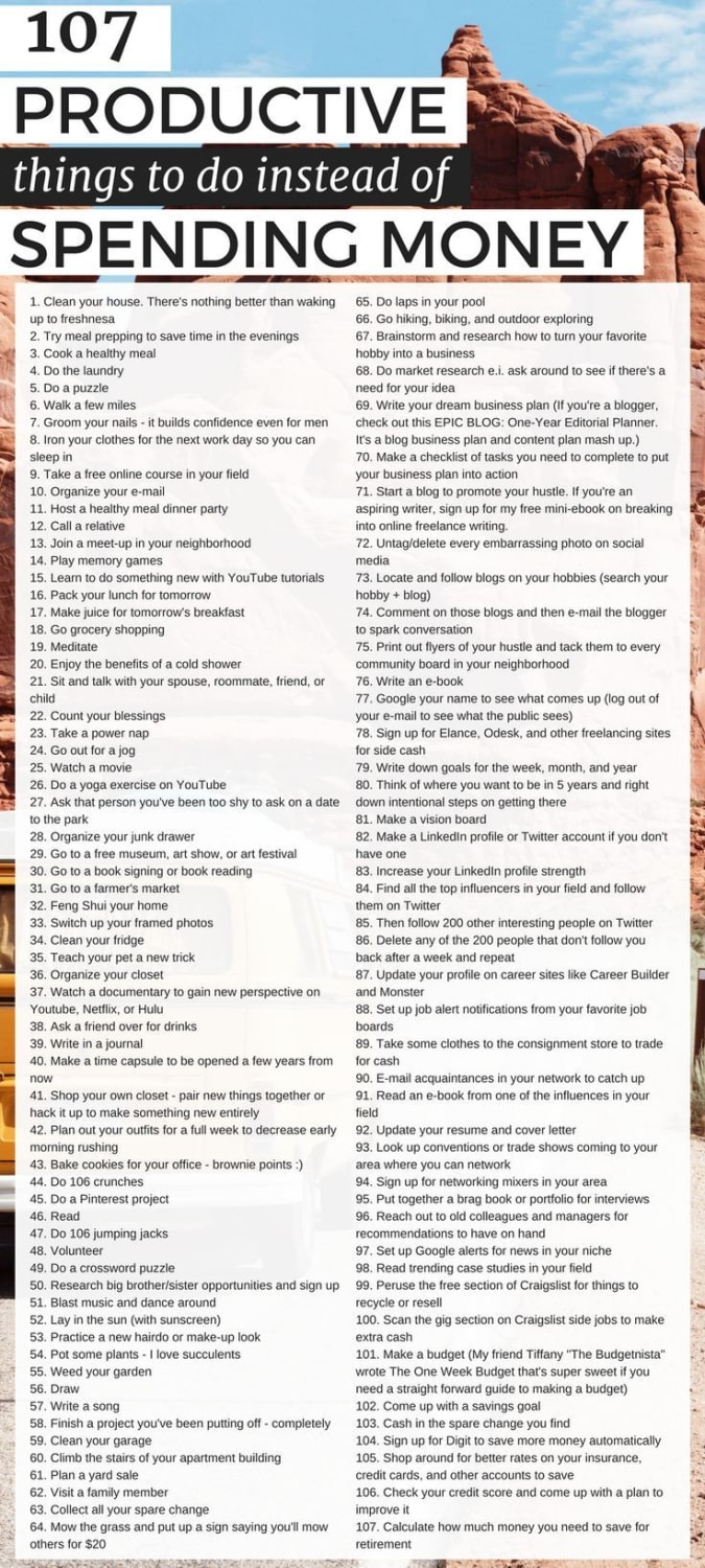 107 Productive Things to Do While Social Distancing