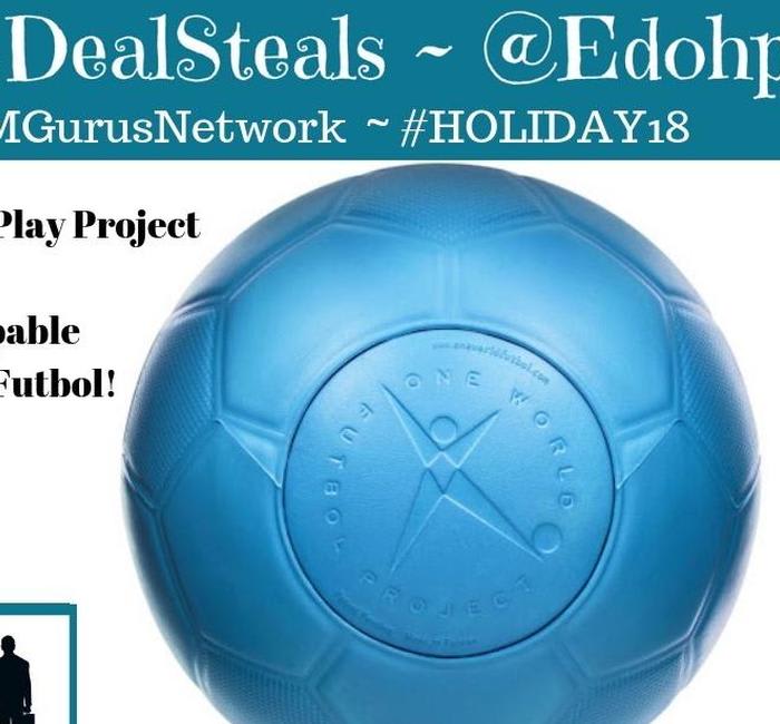 One World Play Project ~ The UnPoppable One World Futbol #Giveaway! ~ My Freebies Deals & Steals