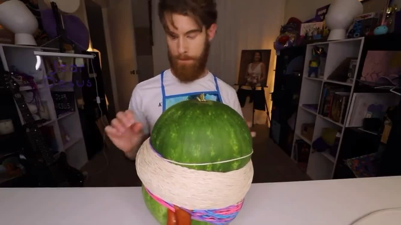 WCGW exploding a watermelon