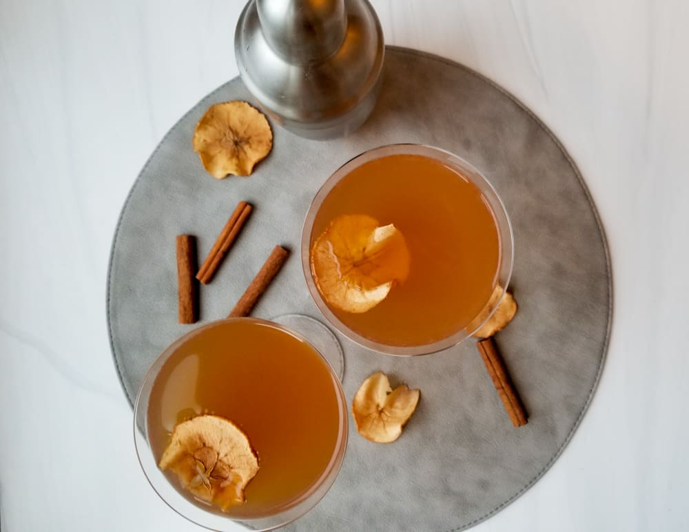 Apple Cider Cable Car Cocktail - Delicious Rum Cocktail for Fall!