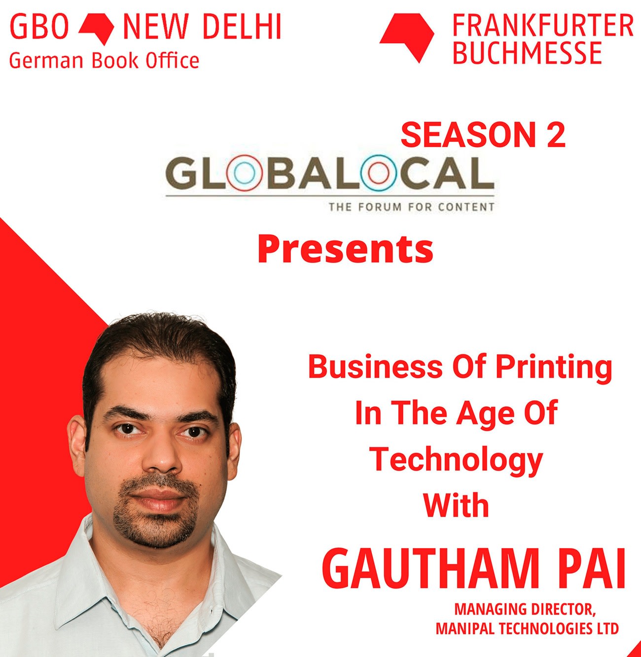FBF: Globalocal Talk, a podcast series - Indian Printer & Publisher