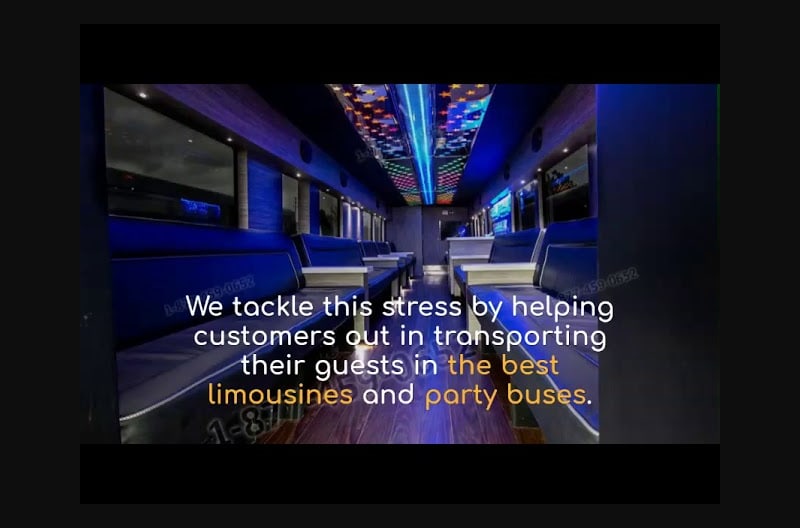 Wedding Limo And Party Bus Rental Service
