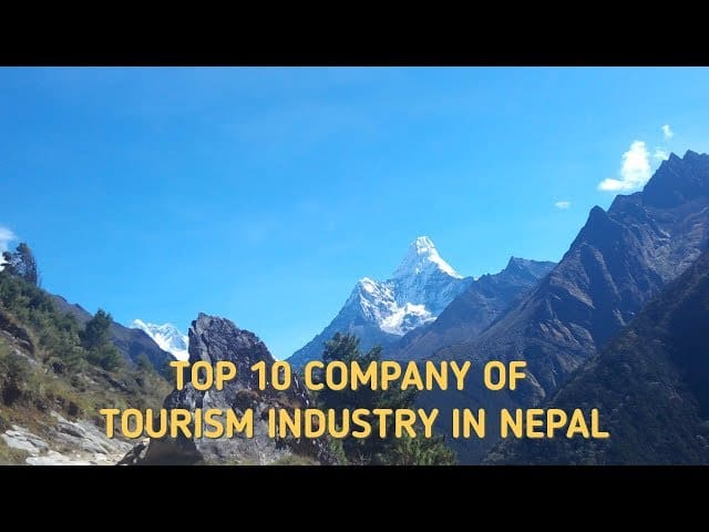 Top 10 company in tourism industry in Nepal