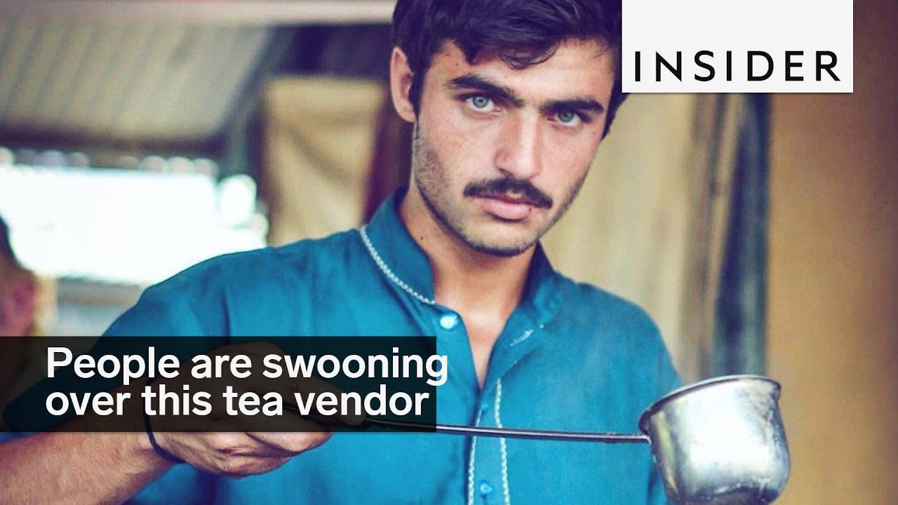 People are swooning over this 18-year-old tea vendor