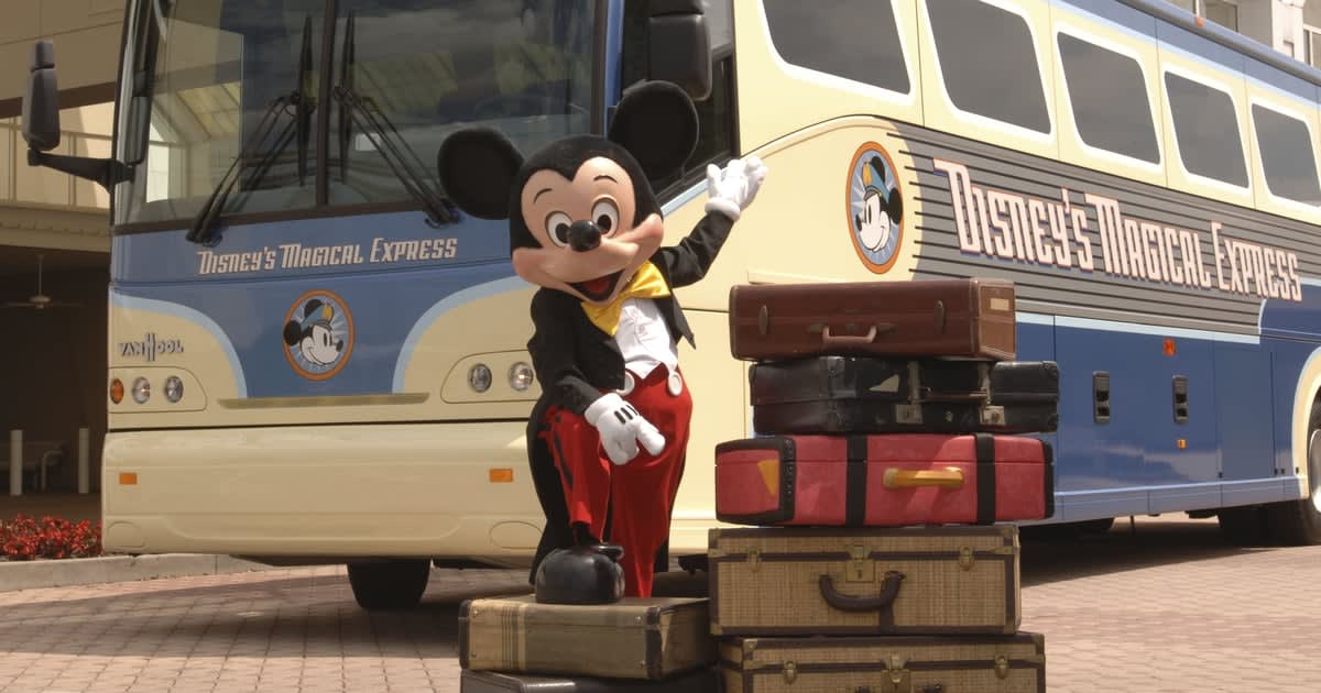 Disney World Will No Longer Offer Free Airport Shuttles to and From Park Hotels as of 2022