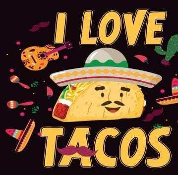 Savvy Turtle I Love Tacos